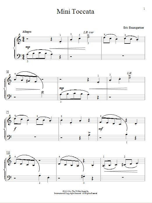 Product picture to: Mini Toccata