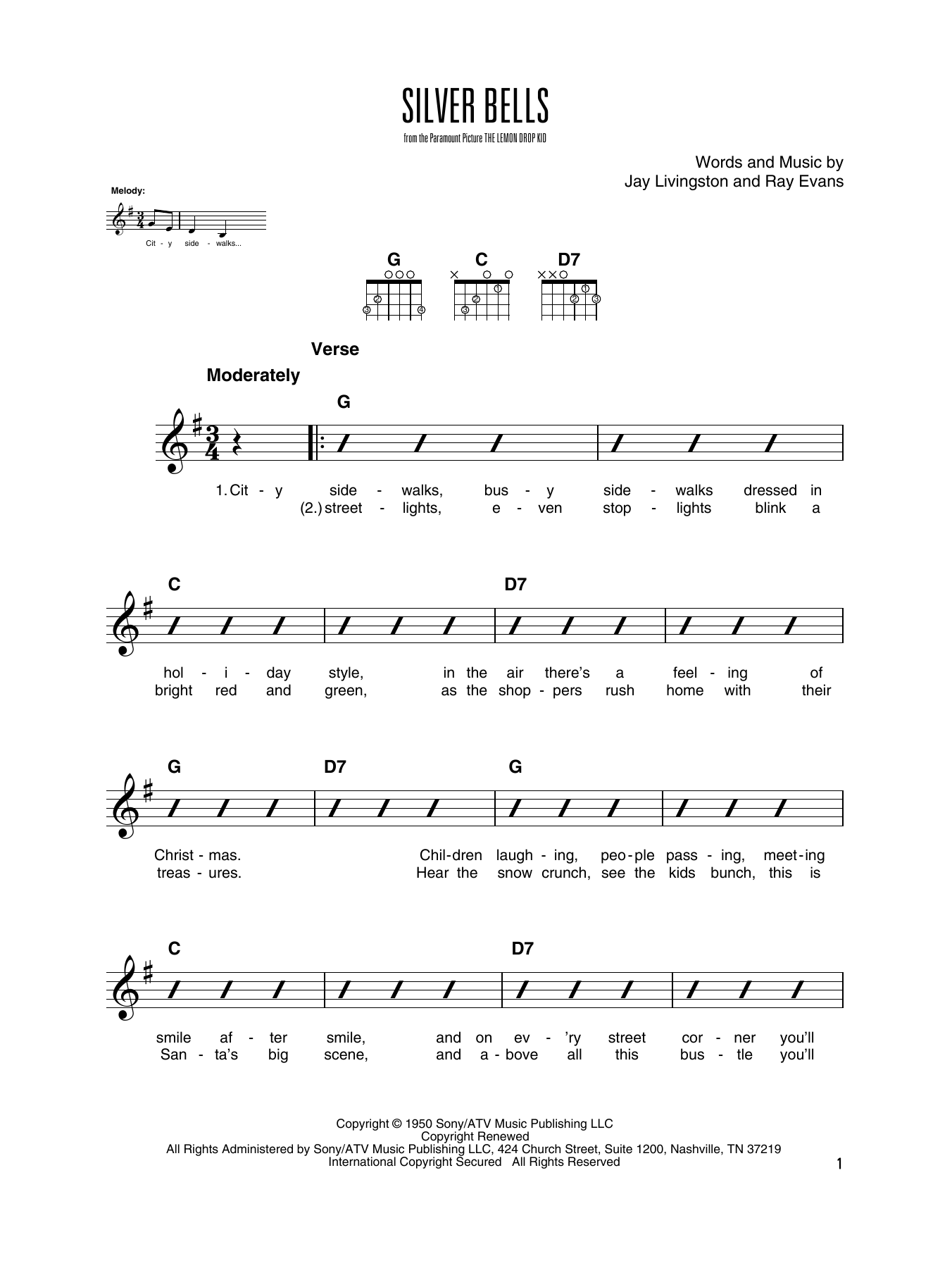 Produktbild zu: Silver Bells