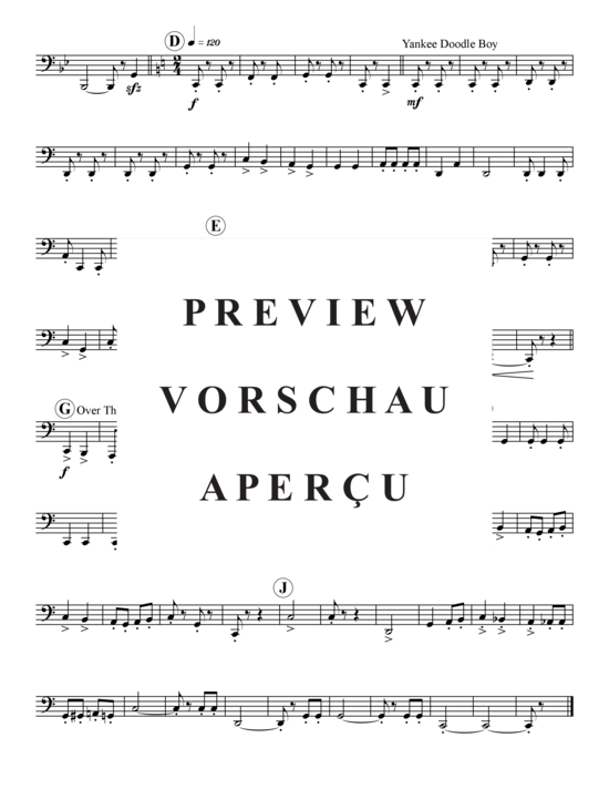 Product gallery: Page 16 of 16 Salute to George M. Cohan 4 Stücke , , (Tuba Quartet: 2x Baritone, 2xTuba)