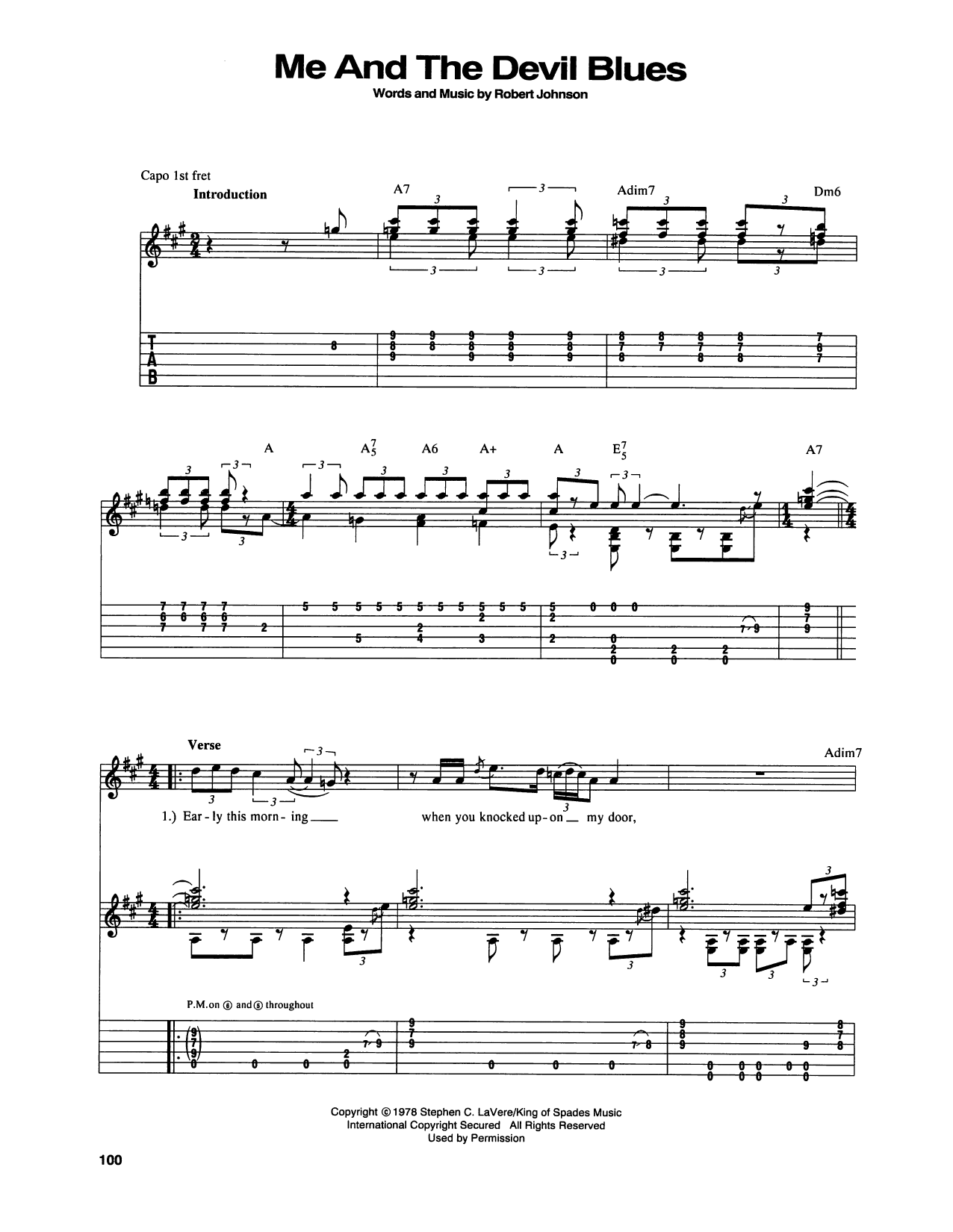 Produktgalerie: Seite 1 von 1 Me And The Devil Blues, Robert Johnson, Gitarre