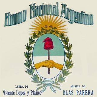 cover: Himno Nacional Argentino (Argentinian National Anthem), Jose Blas Parera