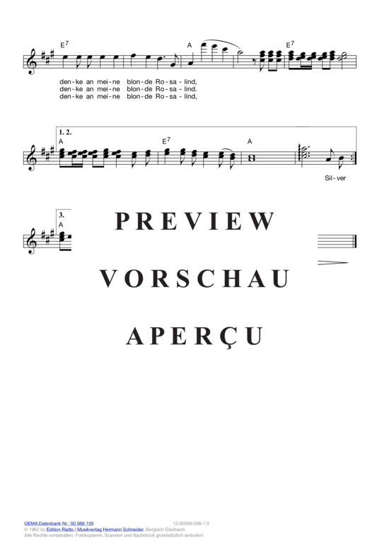 Produktgalerie: Seite 8 von 11 Silvermoon , Kraus, Peter, (Melodie-Stimmen in C/B/Es)