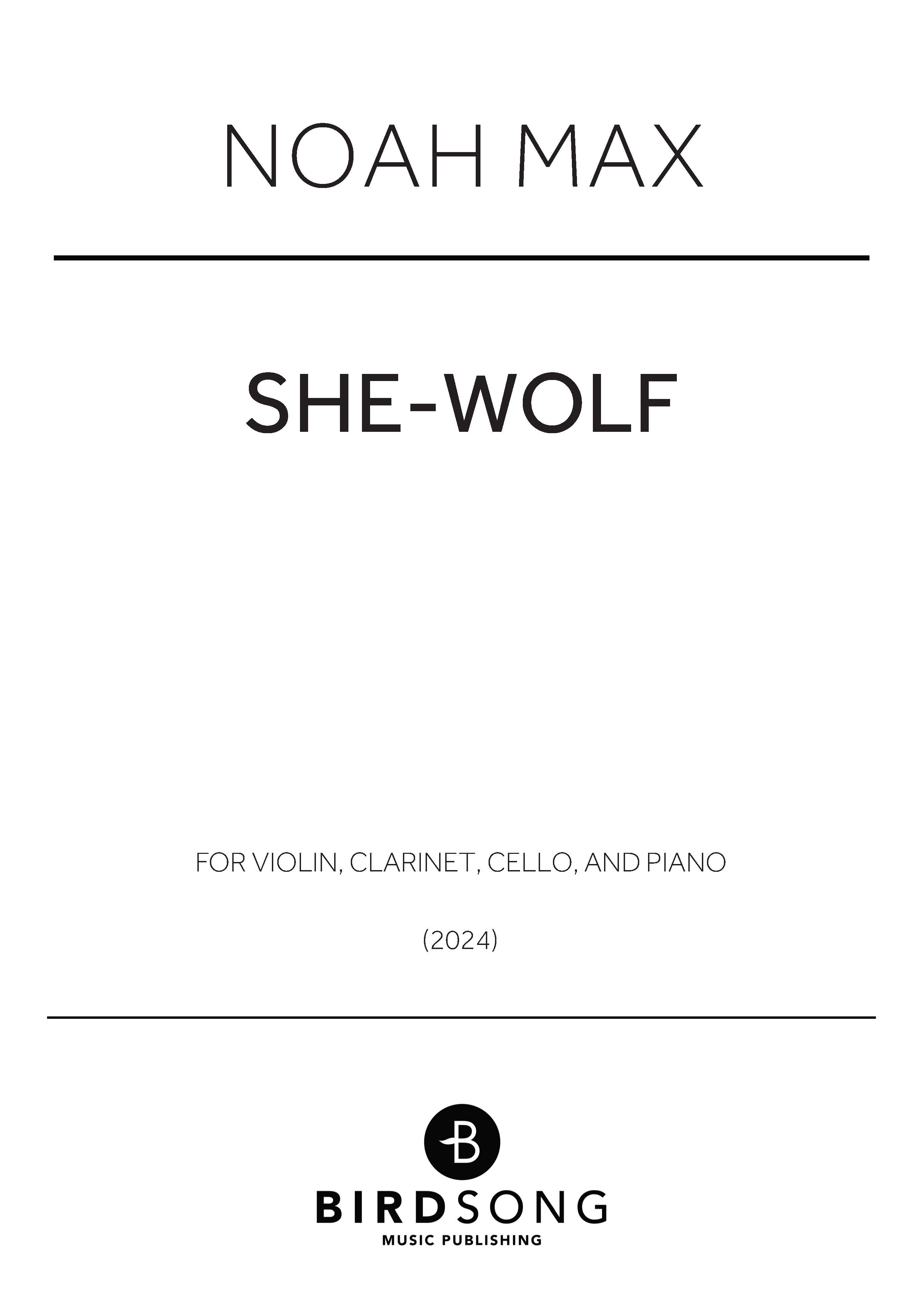 Produktbild zu: She-Wolf