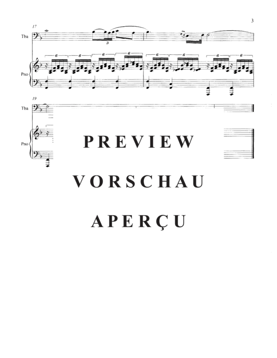 Product gallery: Page 5 of 6 Ave Maria , , (tuba + piano)