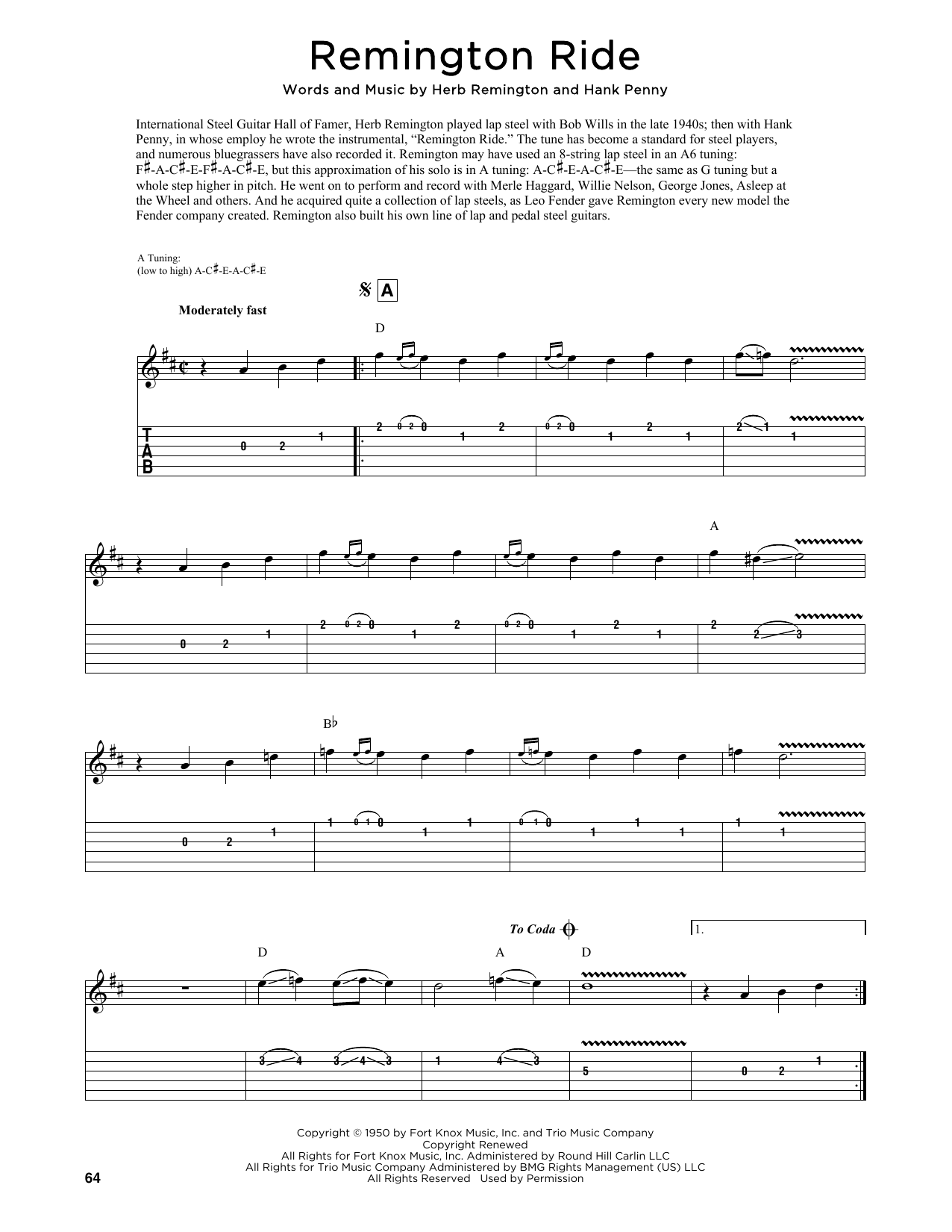 Produktbild zu: Remington Ride
