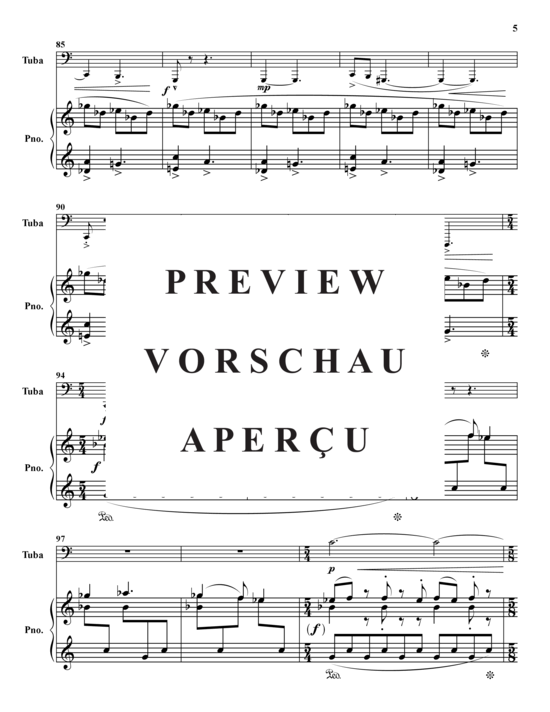 Product gallery: Page 6 of 21 Chant , , (tuba + piano)