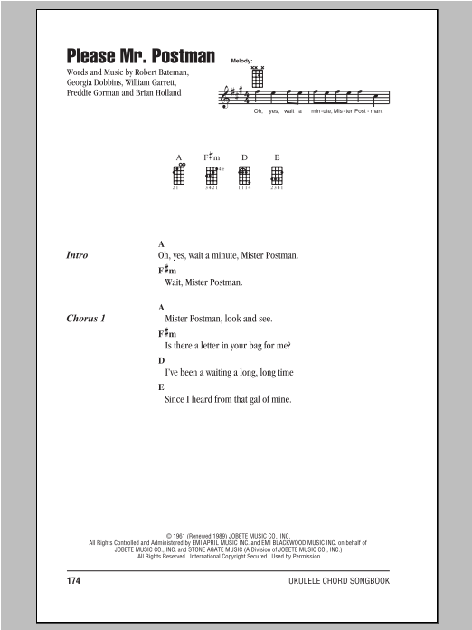 Product gallery: Page 1 of 1 Please Mr. Postman, The Beatles