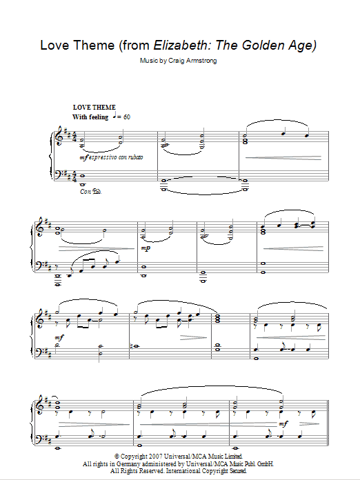Product gallery: Page 1 of 1 Love Theme, Craig Armstrong