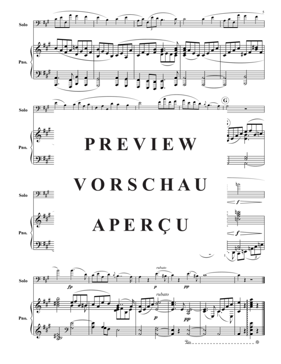 Product gallery: Page 6 of 13 Romanze Nr. 2  , , (baritone/pos + piano)