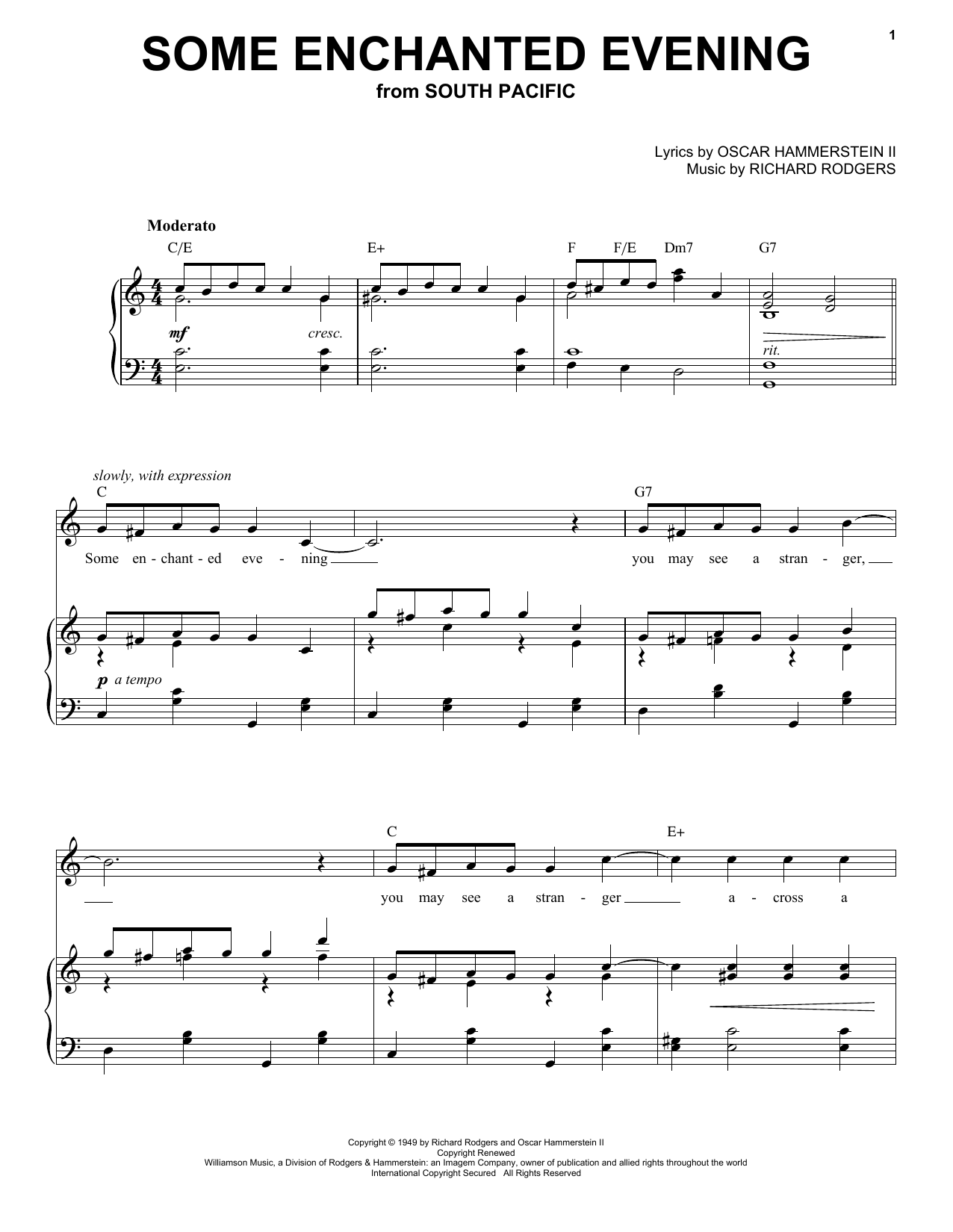 Produktbild zu: Some Enchanted Evening
