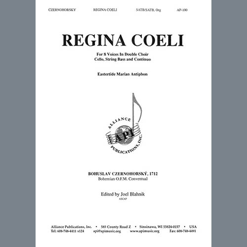 cover: Regina Coeli, Joel Blahnik, Chor