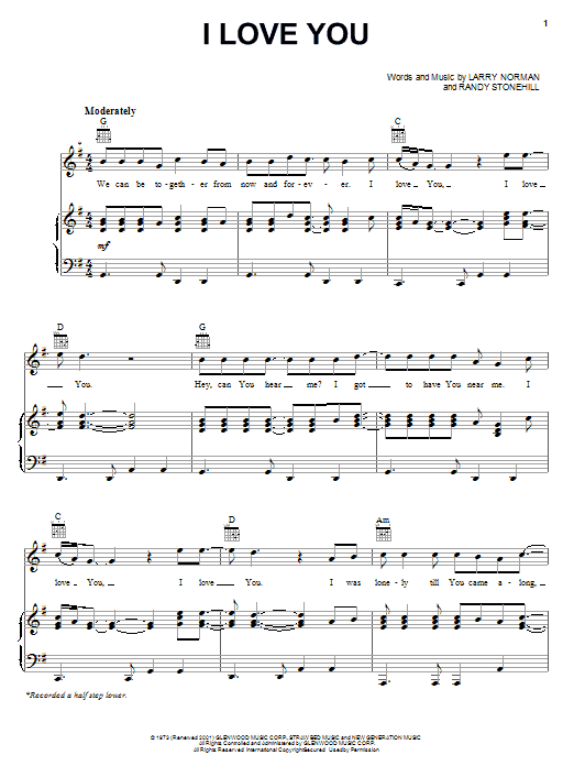 Product picture to: I Love You