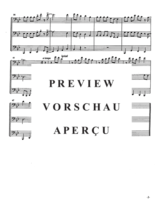 Produktgalerie: Seite 5 von 8 Swing Low, Sweet Chariot , , (Tuba Trio ETT)