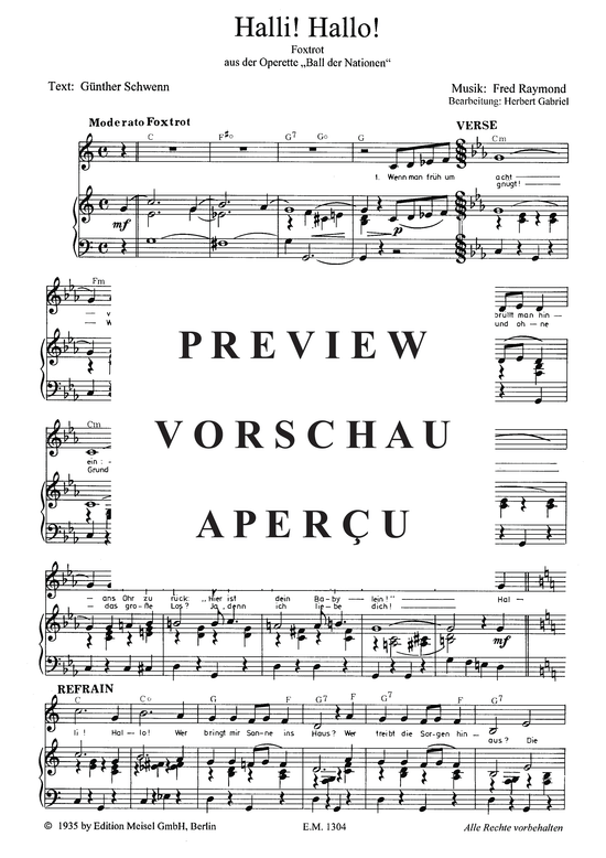 Produktgalerie: Seite 3 von 3 Halli! Hallo!, , Klavier und Gesang