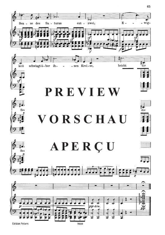 Product gallery: Page 6 of 6 Gruppe aus dem Tartarus D.583, , Low Voice and Piano