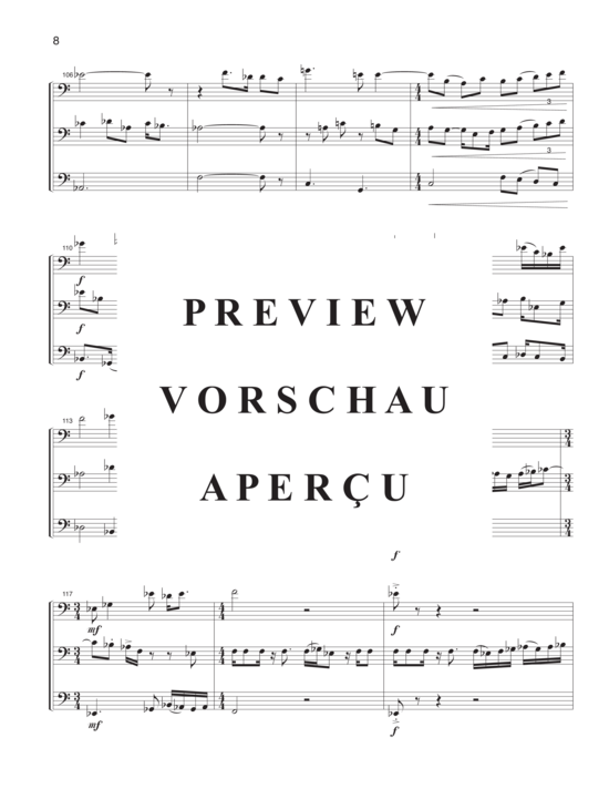 Product gallery: Page 11 of 21 Aquarius , , (3 trombones or euphonium)