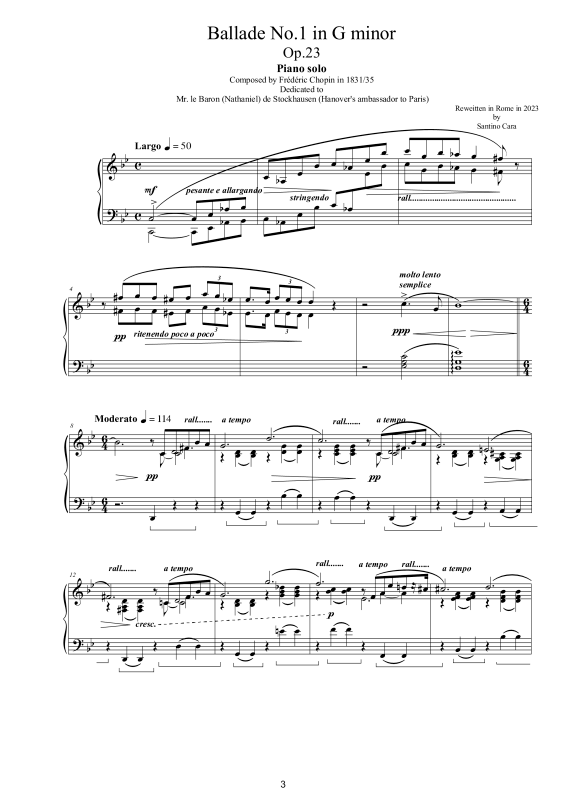 Produktgalerie: Seite 1 von 11 4 Balladen für Klavier - Vollständige Partituren, , Klavier Solo