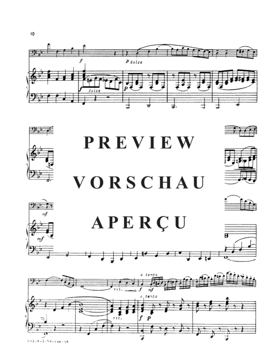 Product gallery: Page 12 of 18 Concertino No. 1 in Bb Major First Movement , , (euphonium + piano)