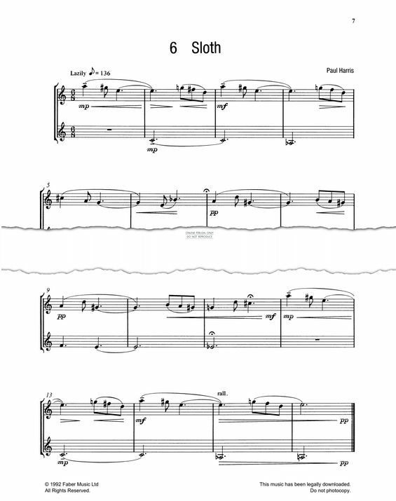 Product gallery: Page 1 of 1 Sloth, Paul Harris