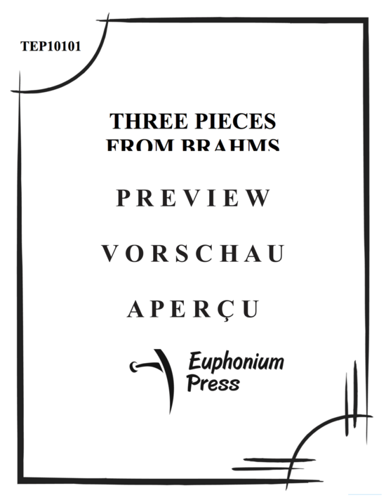 gallery: Three Pieces from Brahms , , (Tuba Quartett EETT)