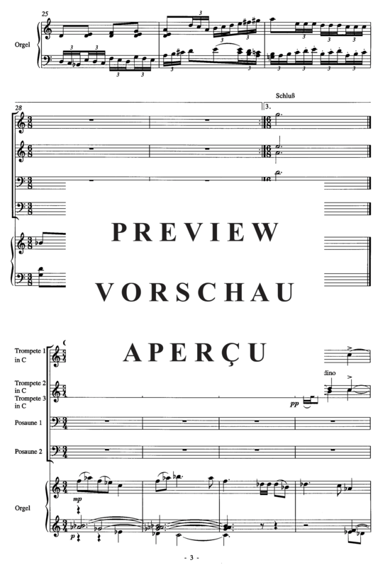 gallery: Concertino , , (Blechbläserquintett + Orgel) Partitur