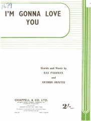cover: I'm Gonna Love You, Arthur Shaftel, Gesang, Gitarre, Klavier