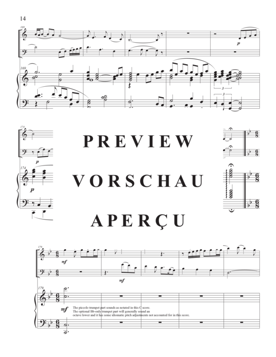 Product gallery: Page 17 of 21 Serendipity Suite , , (trumpet, trombone and piano)