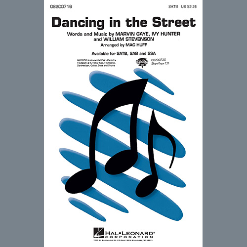 Produktbild zu: Dancing In The Street (arr. Mac Huff)
