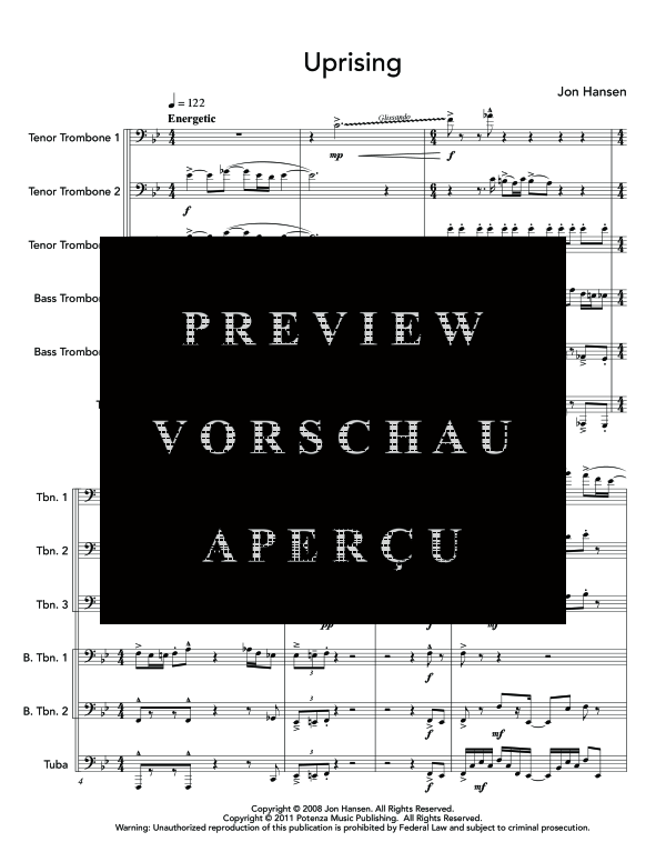 gallery: Uprising, , (Blechbläser Ensemble)