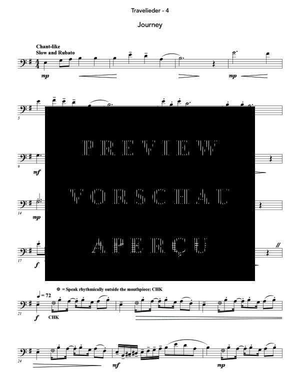 gallery: Travelieder, , (Trombone solo)
