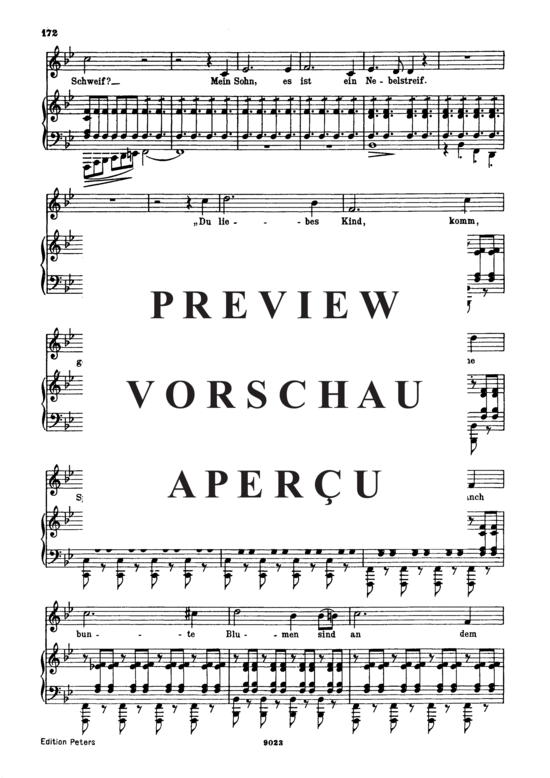 gallery: Erlkönig D.328 , , (Gesang hoch + Klavier)