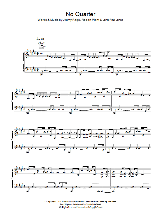Product gallery: Page 1 of 1 No Quarter, Led Zeppelin