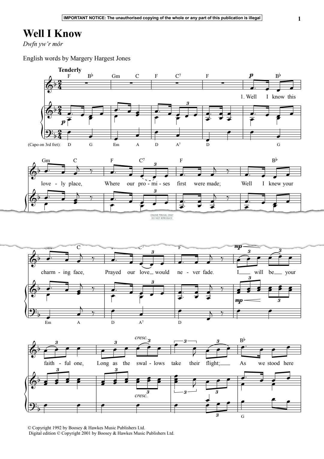 Produktgalerie: Seite 1 von 1 Well I Know, Anon, Gesang, Klavier