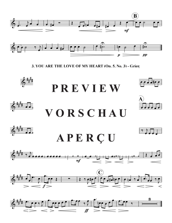 Produktgalerie: Seite 7 von 15 3 Kunstlieder  , , (Blechbläserquintett)