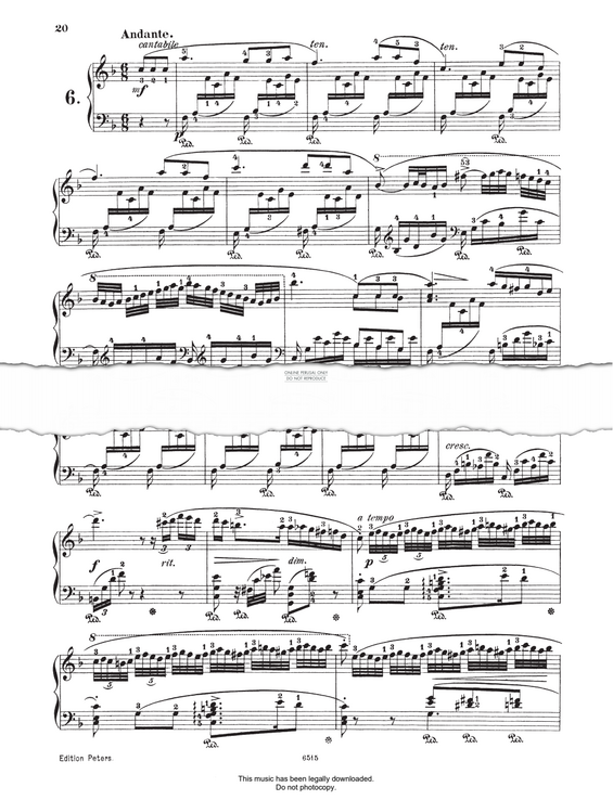 Product picture to: Nocturne No.6 in F Major