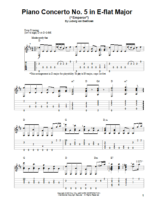 Product picture to: Piano Concerto No. 5 in E-flat Major ("Emperor")