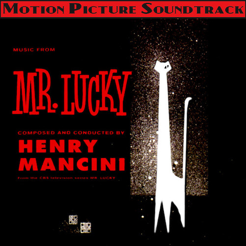cover: Mr. Lucky, Henry Mancini, Klavier