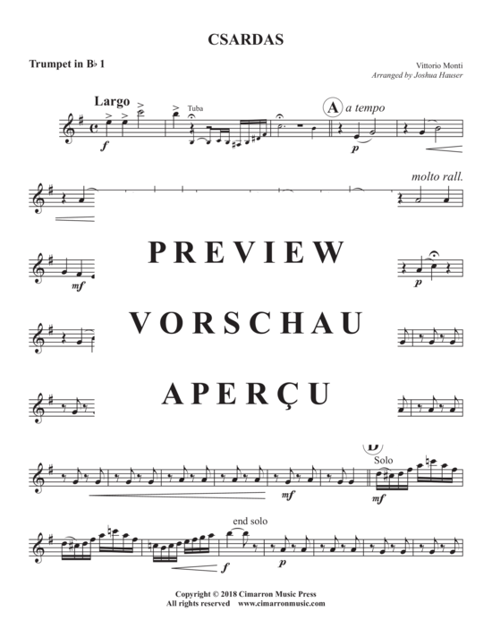 gallery: Czardas , , (Blechbläser Quintett)
