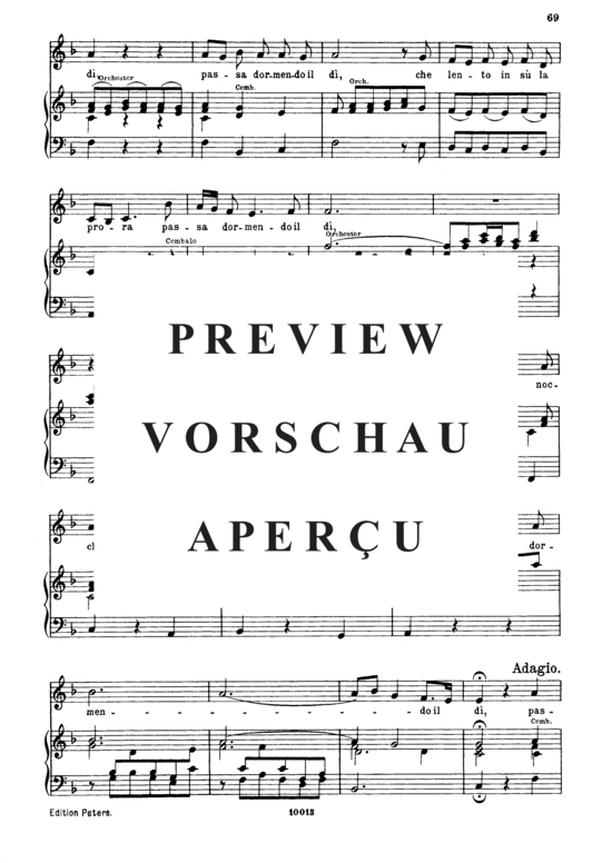 gallery: Senza procelle ancora , , (Alt + Klavier)