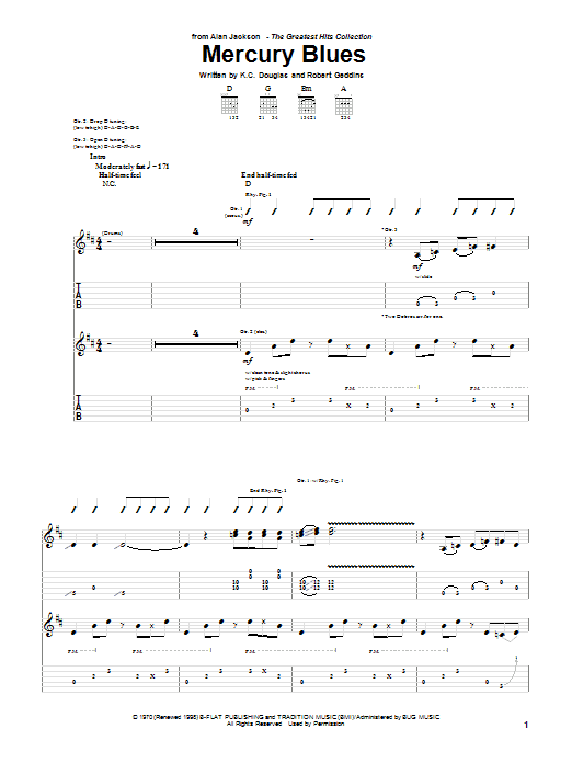 Produktbild zu: Mercury Blues