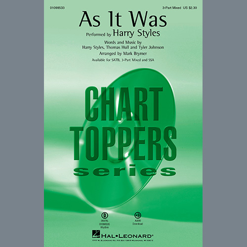 Produktbild zu: As It Was (arr. Mark Brymer)