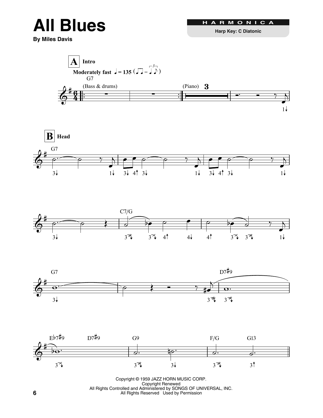 Product gallery: Page 1 of 1 All Blues, Miles Davis