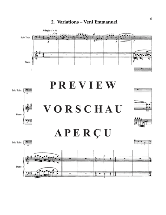 Produktgalerie: Seite 11 von 21 Suite No. 3 , , (Tuba + Klavier)