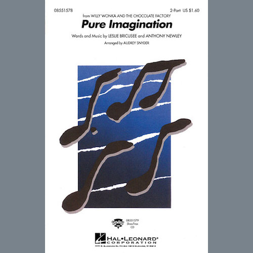 cover: Pure Imagination (from Willy Wonka & The Chocolate Factory) (arr. Audrey Snyder), Leslie Bricusse, Chor