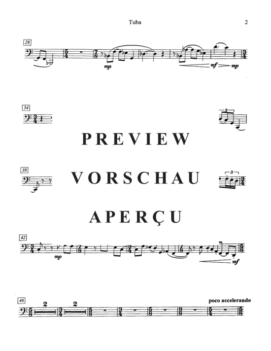 Produktgalerie: Seite 21 von 21 Effusion , , (Tuba + Klavier)