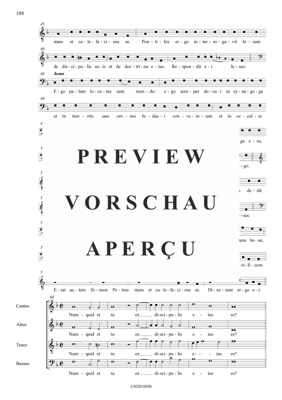 Product gallery: Page 5 of 11 Passio secundum Ioannem - Johannespassion, , (mixed choir)