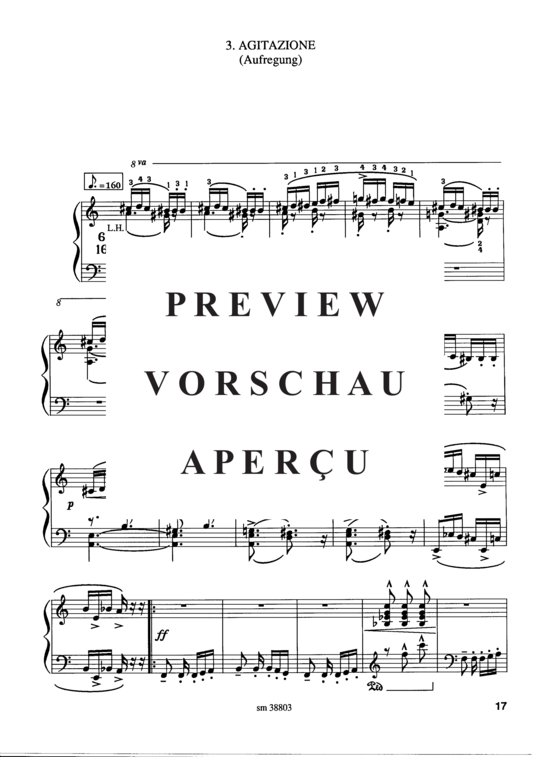 Product gallery: Page 20 of 21 Geldscheinsonate, 3 Sätze , , Piano Solo