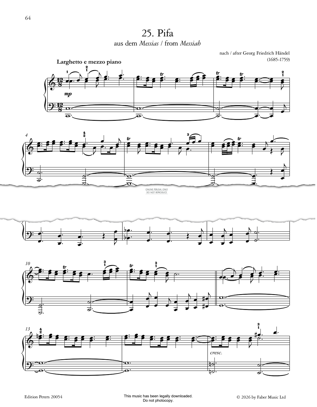 Produktbild zu: Pifa (from 'Messiah')