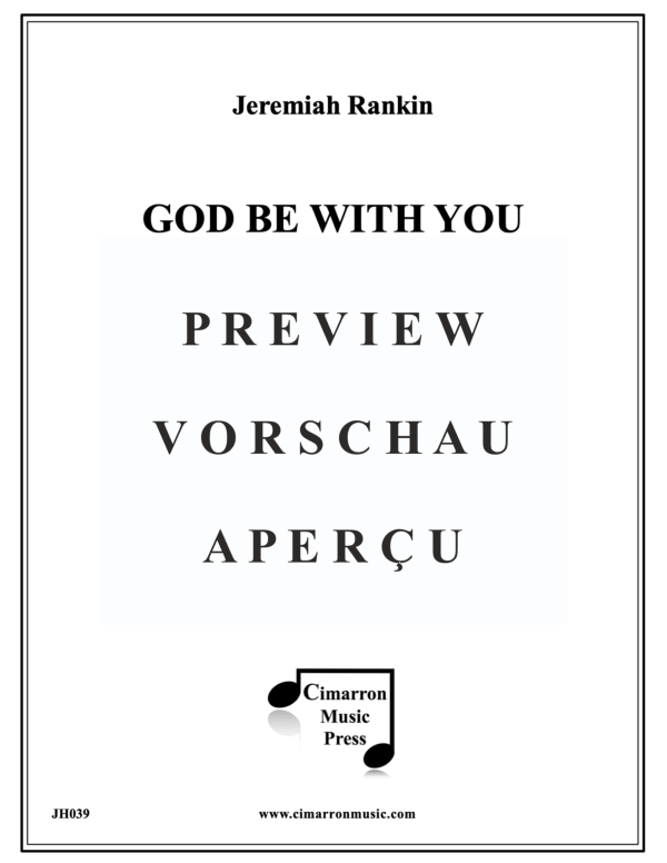 Produktgalerie: Seite 2 von 11 God Be With You 'Till We Meet Again, , Blechbläser Quintett