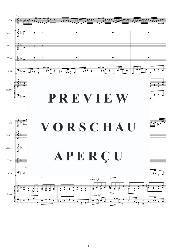 Product gallery: Page 8 of 11 Oboe Concerto in D minor BWV 1059, , Mixed Ensemble Oboe, Strings and Harpsichord Bc